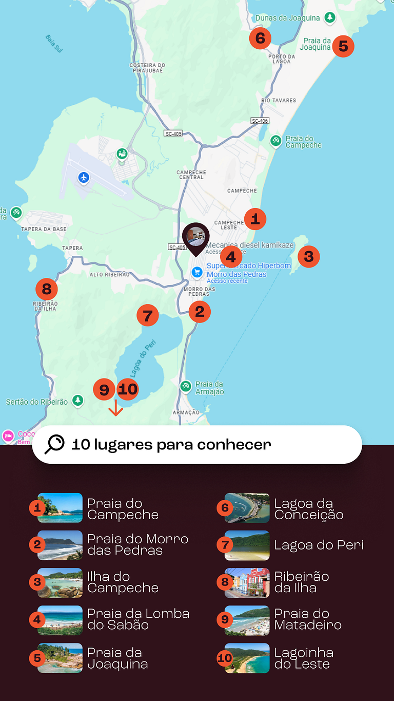 Studio a 9min Aeroporto | 5min Praia do Campeche