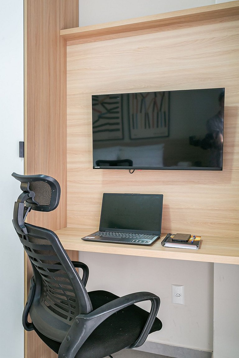 Studio a 9min Aeroporto | 5min Praia do Campeche
