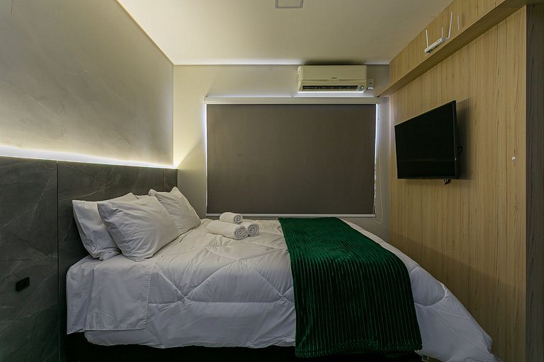 Studio a 9min Aeroporto | 5min Praia do Campeche