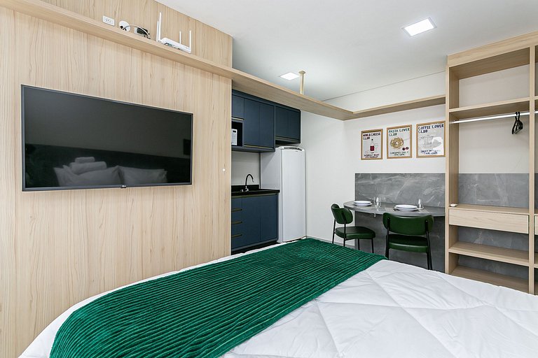 Studio a 9min Aeroporto | 5min Praia do Campeche