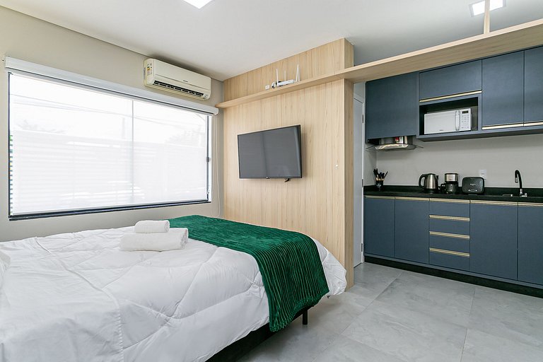 Studio a 9min Aeroporto | 5min Praia do Campeche