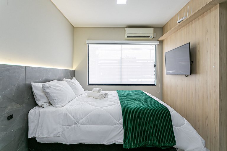 Studio a 9min Aeroporto | 5min Praia do Campeche